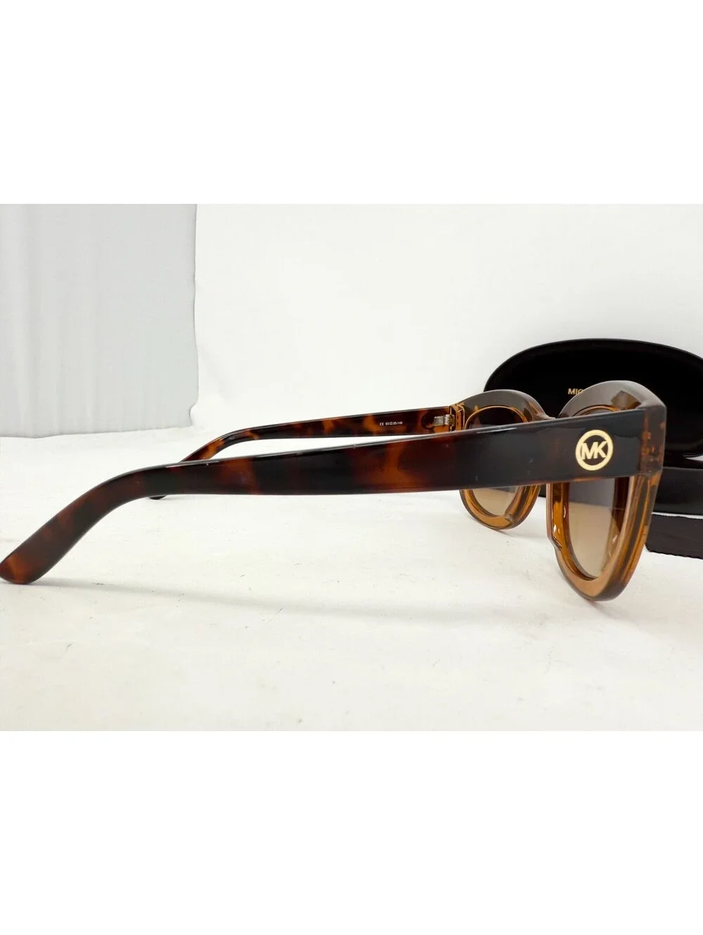 Michael Kors Faith Womens Sunglasses (M3650S) Brown Plastic + Clamshell Case